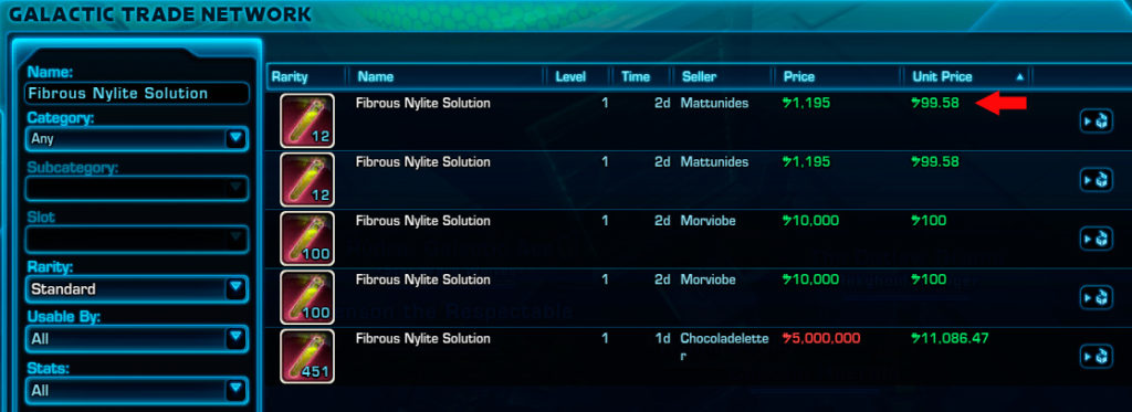GTN crafting mats
